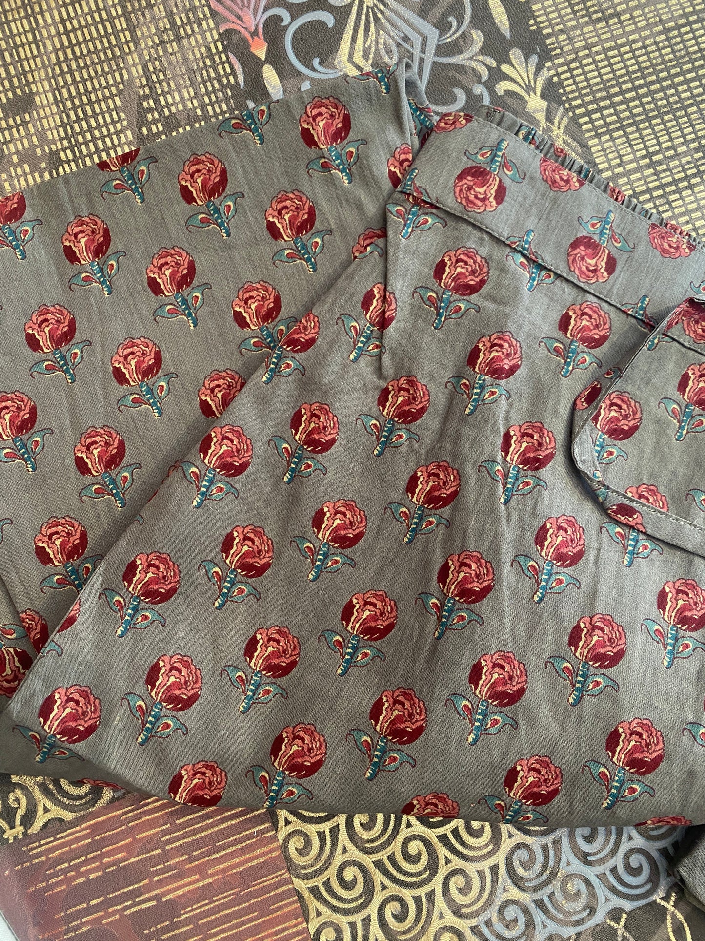 Pure Cotton Kurta Set with Dupatta