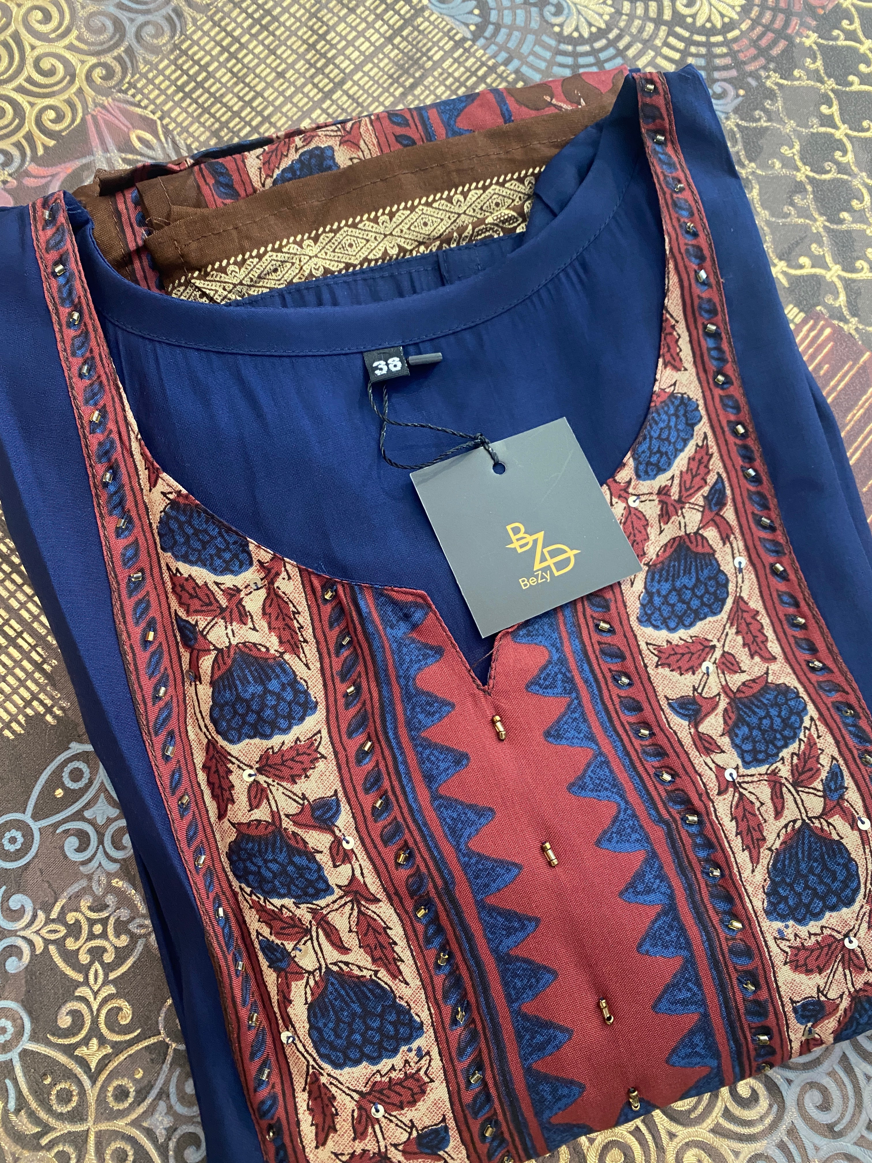 Modal Silk Kurta Set With Dupatta