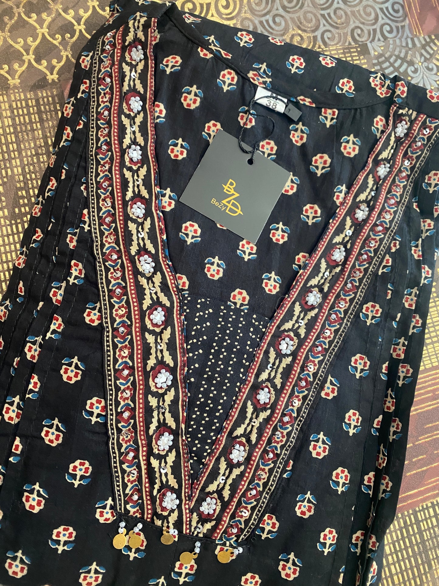 Pure Cotton Handblock Printed Kurta Set With Elegant Cotton Dupatta