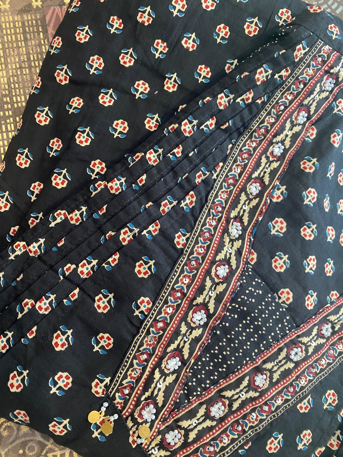 Pure Cotton Handblock Printed Kurta Set With Elegant Cotton Dupatta