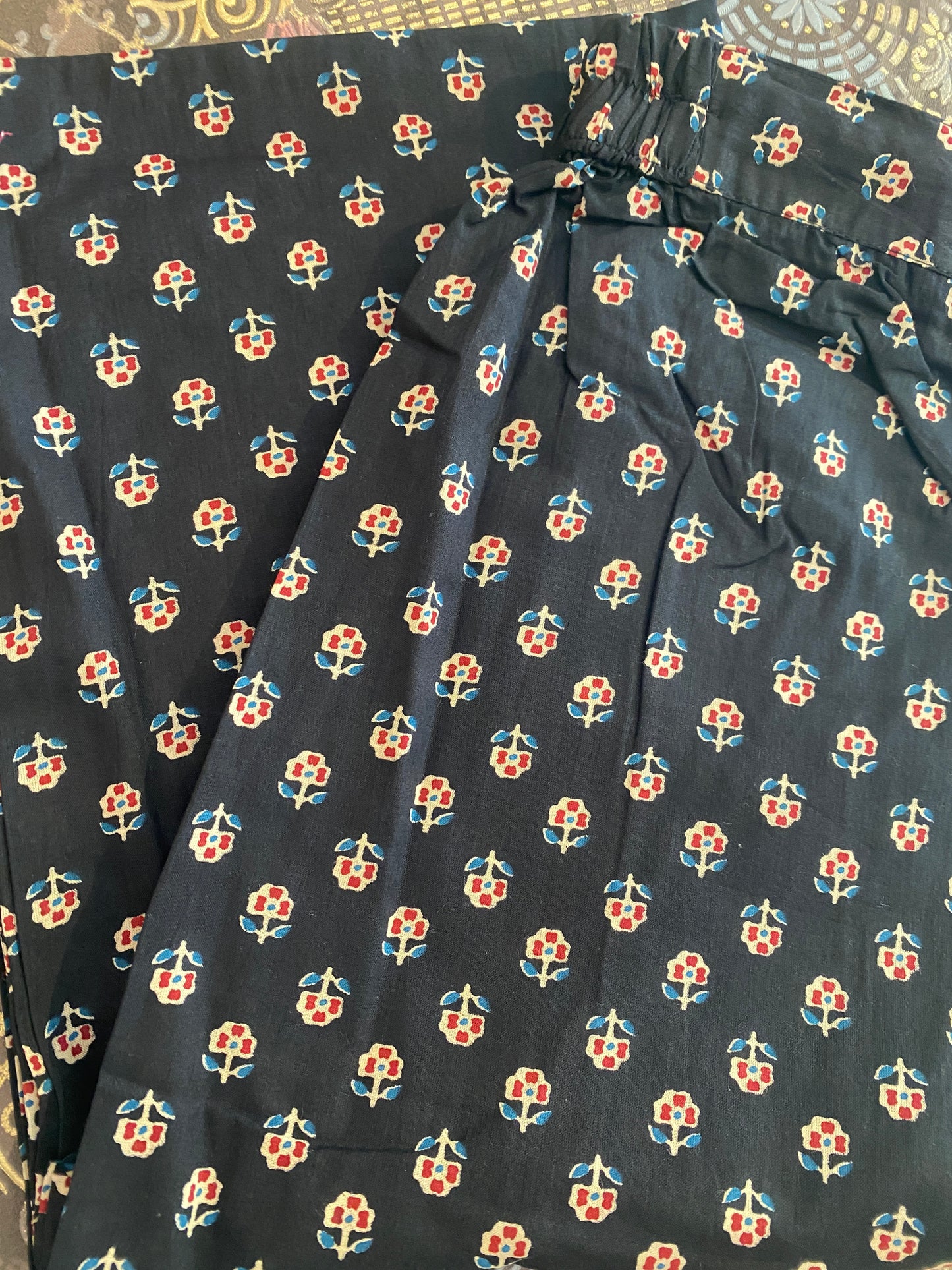 Pure Cotton Handblock Printed Kurta Set With Elegant Cotton Dupatta