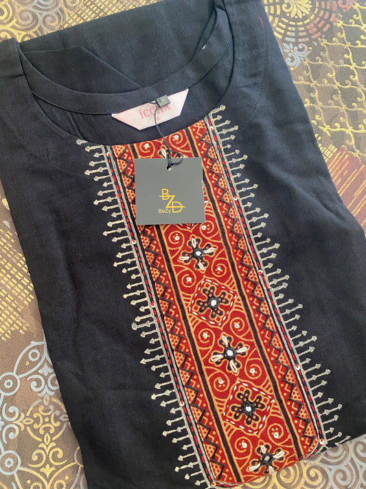 Cotton Slitted Kurta