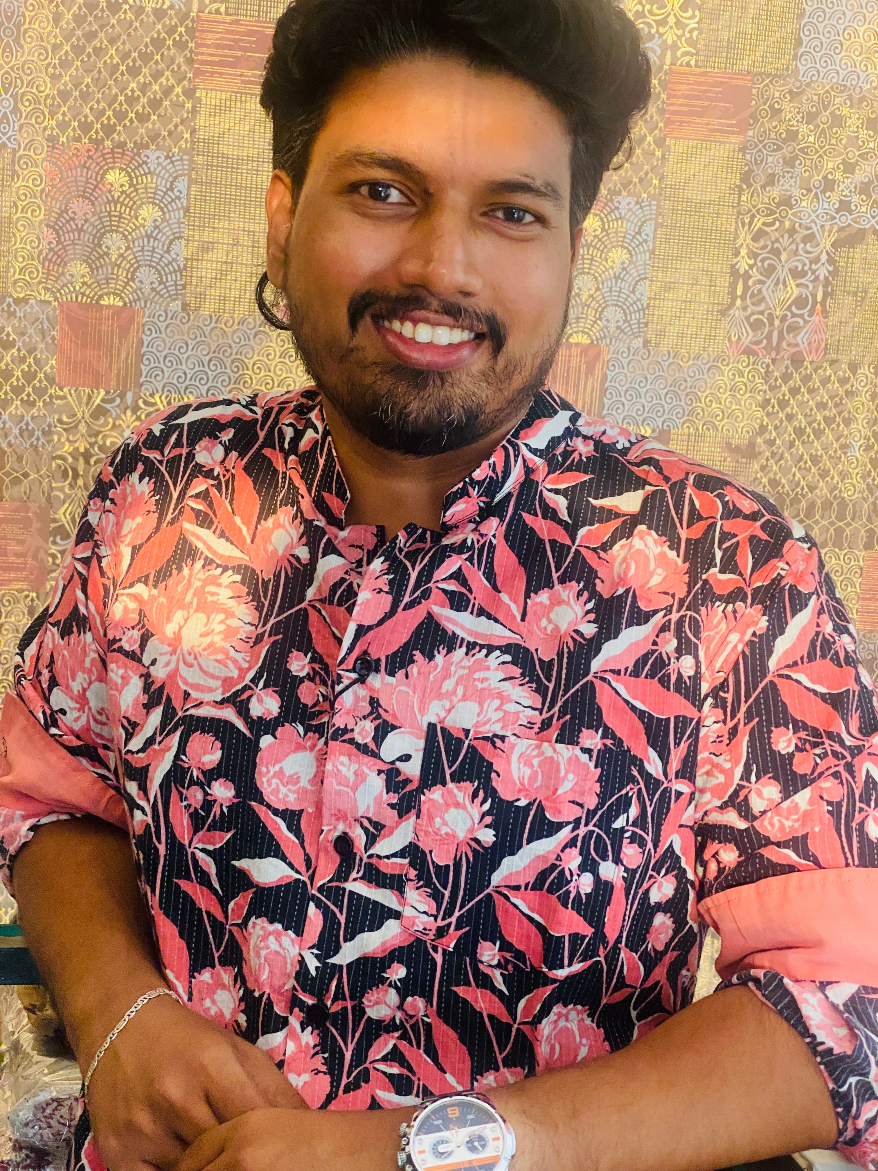 Floral Printed CottonShirt