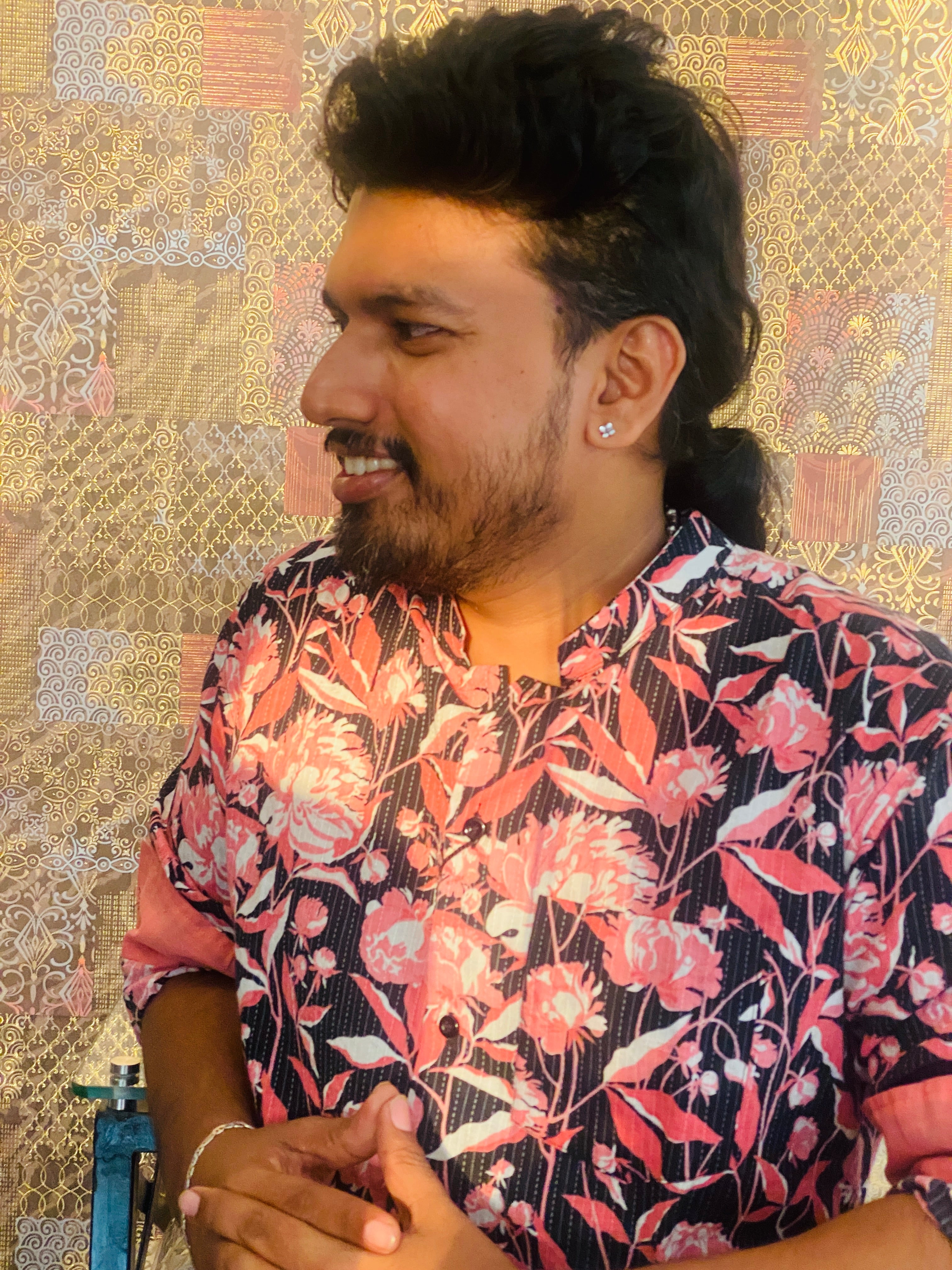 Floral Printed CottonShirt
