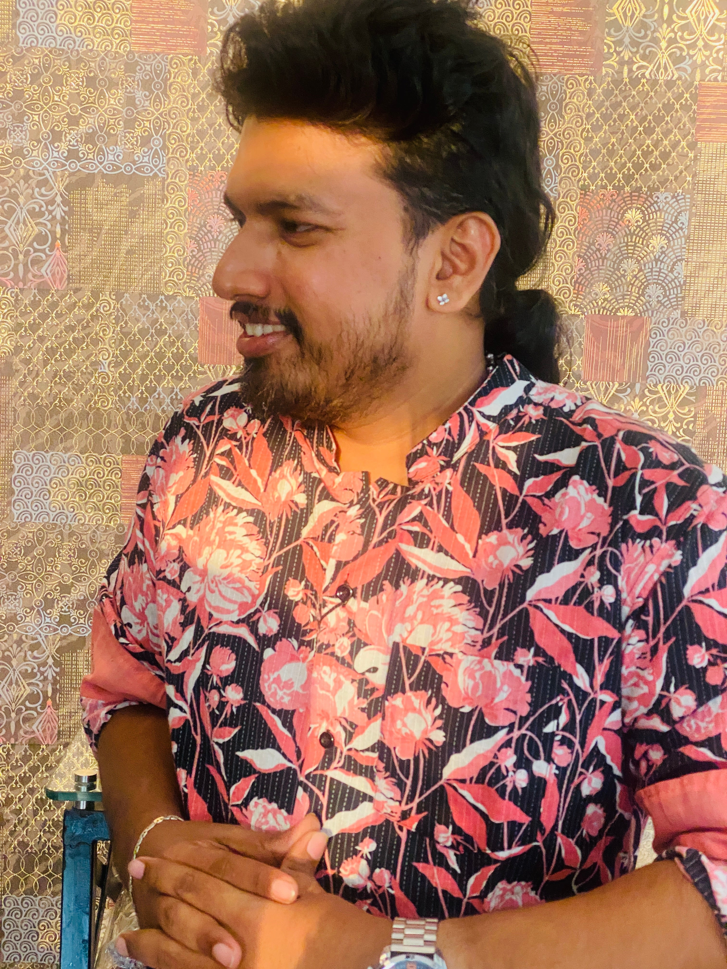Floral Printed CottonShirt