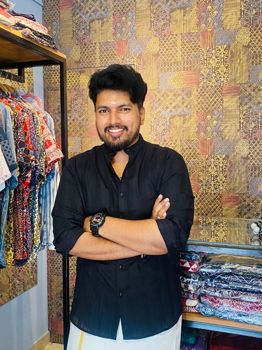 Premium Self Printed Shirt ( Full Sleeve )