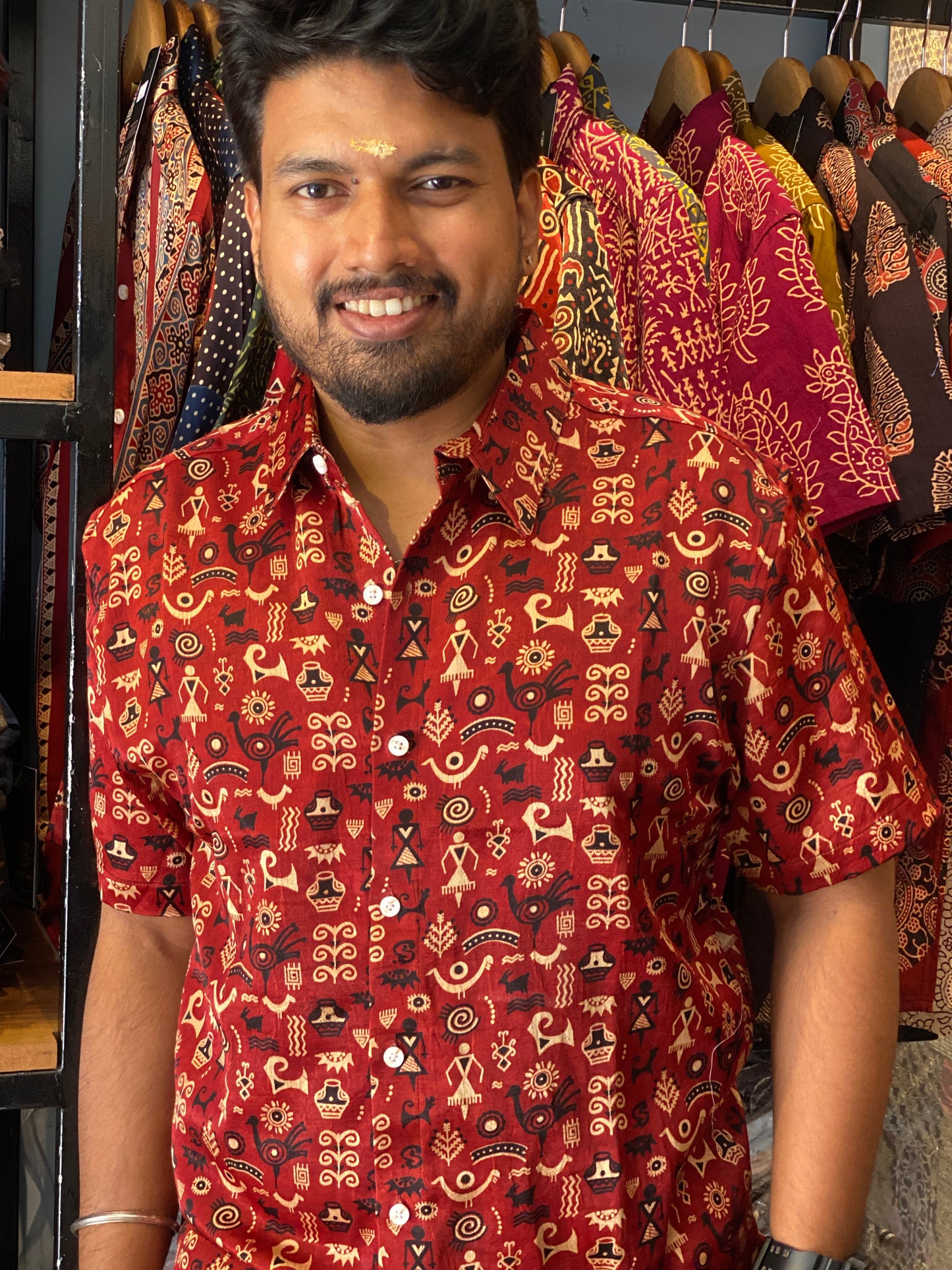 Mashru Silk Shirt