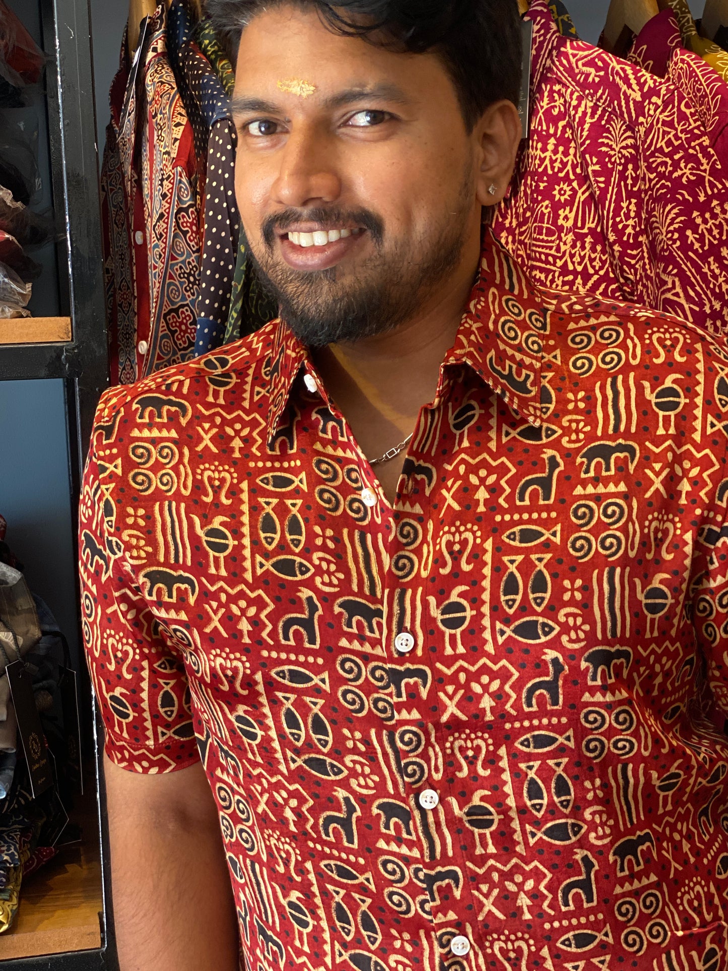 Mashru Silk Shirt