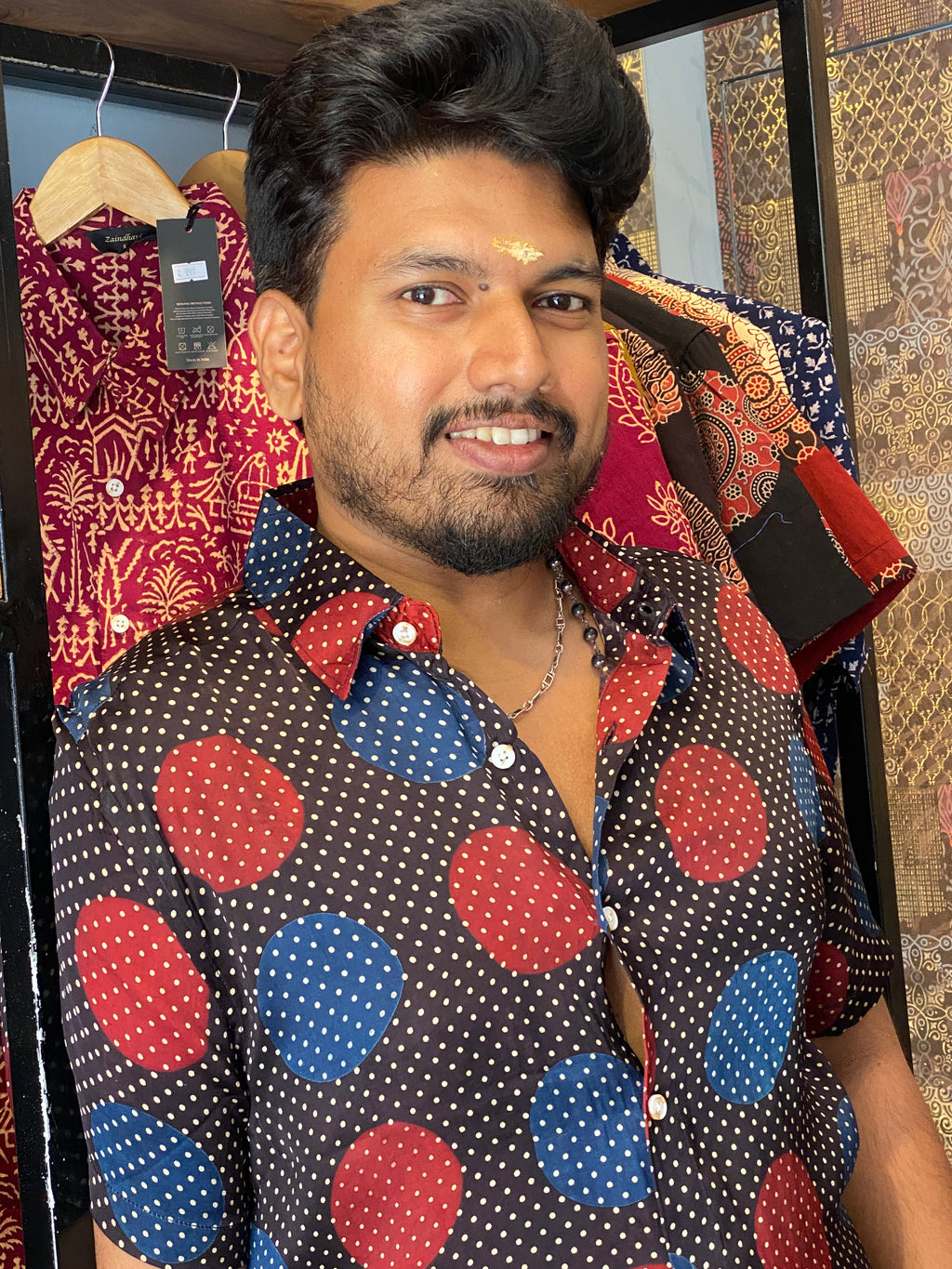Chakrika - Black Modal Silk Shirt