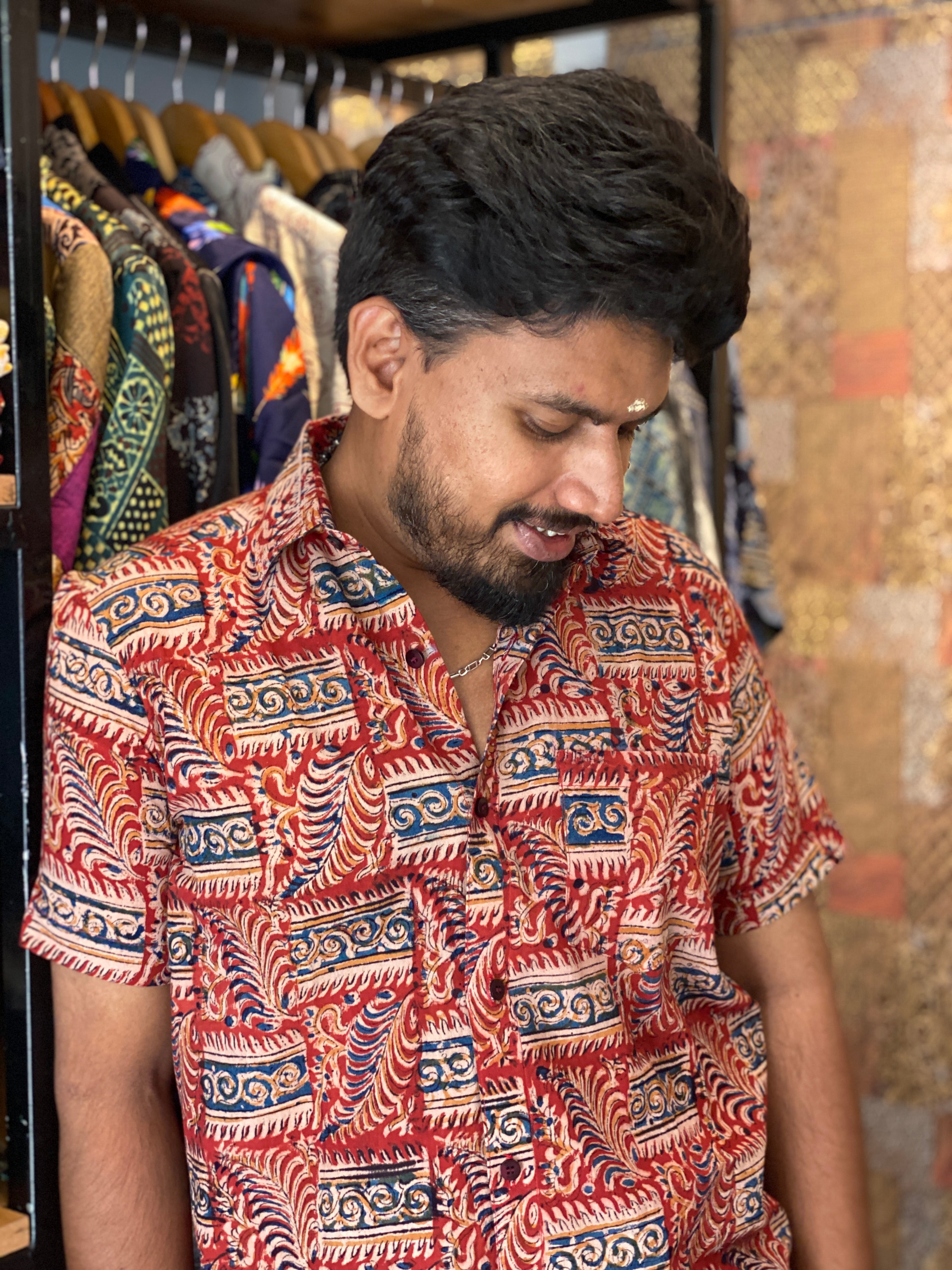Aruna - Kalamkari Premium Cotton Shirt