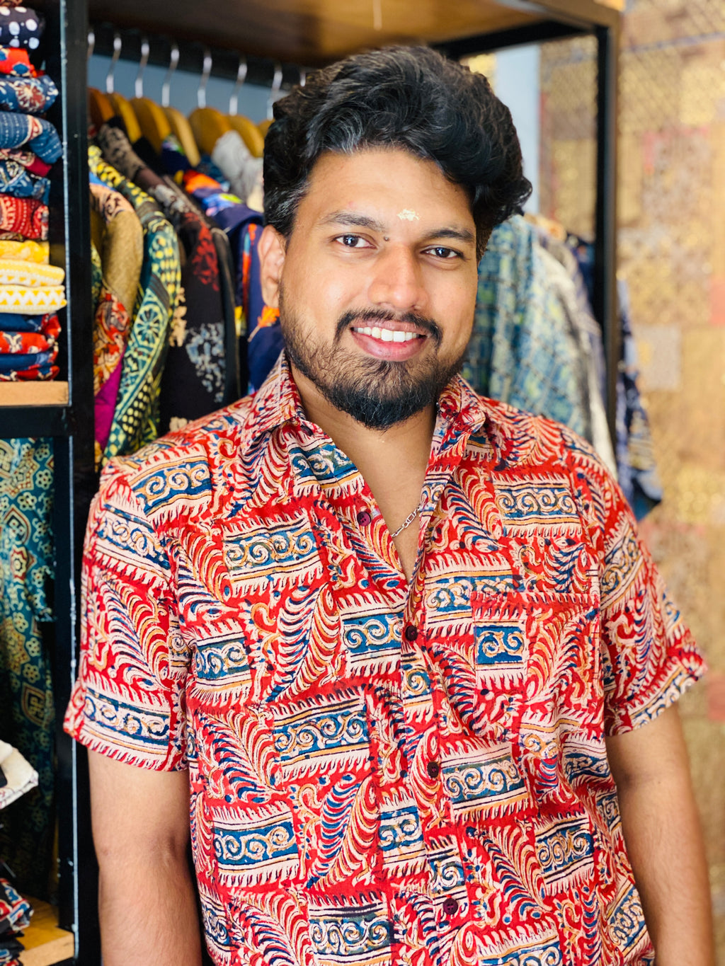 Aruna - Kalamkari Premium Cotton Shirt