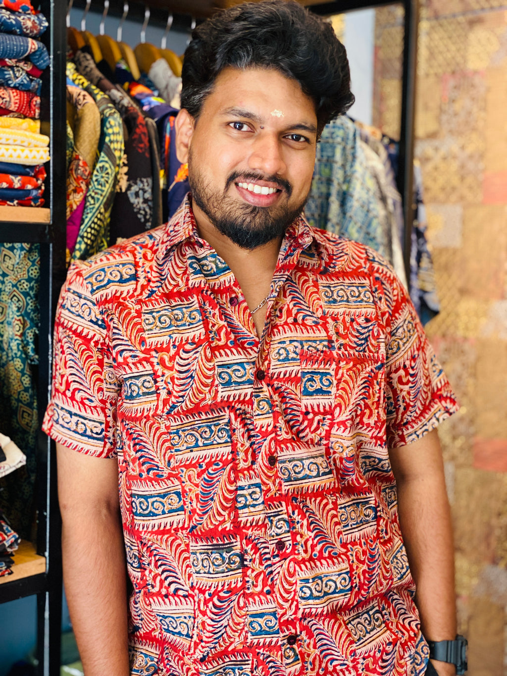 Aruna - Kalamkari Premium Cotton Shirt