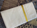 Hiranya H009 – Golden Kasavu Dhoti