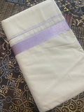 Aruna A003 – Rose Gold Zari Border Dhoti