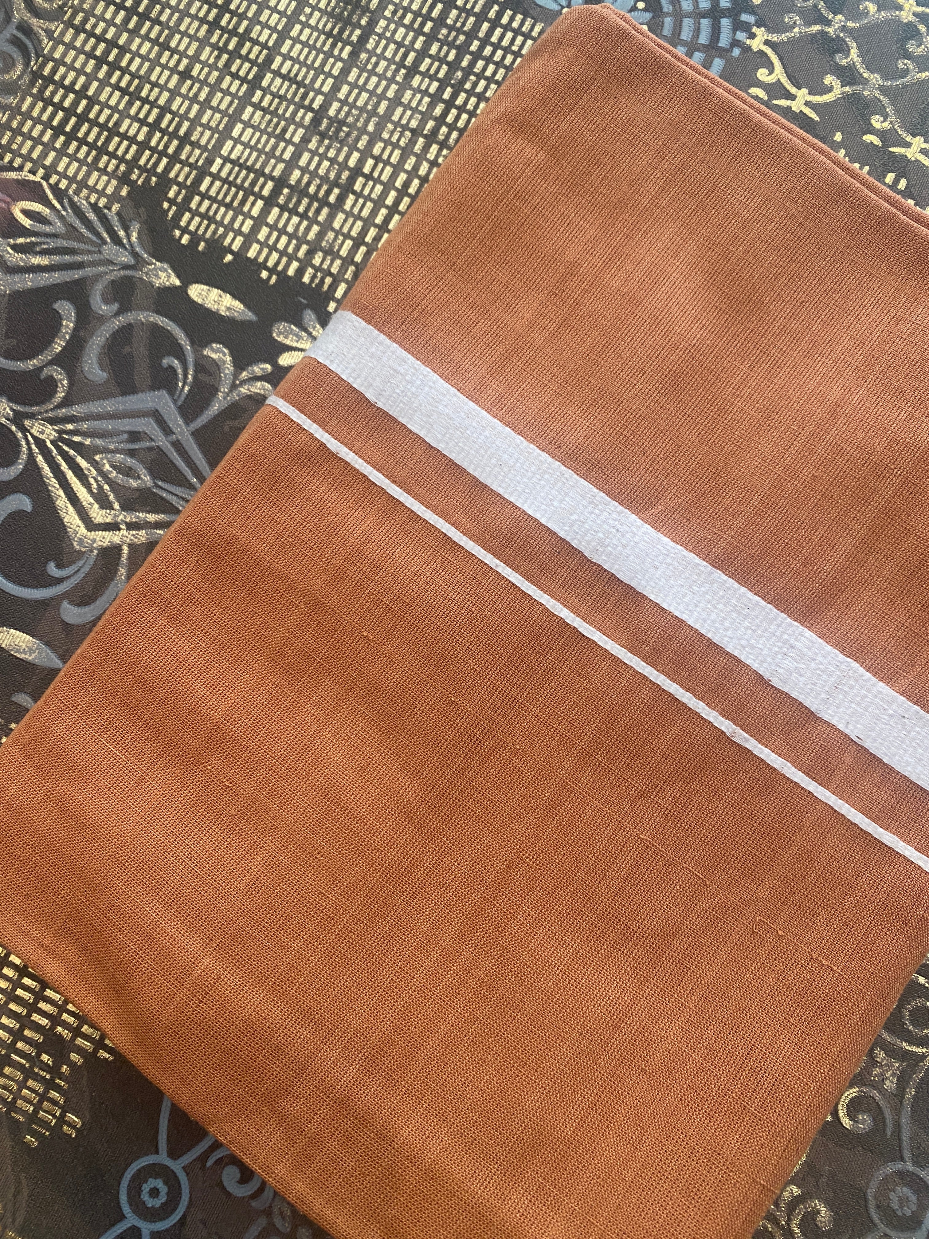Handloom Kaavi Dhoti