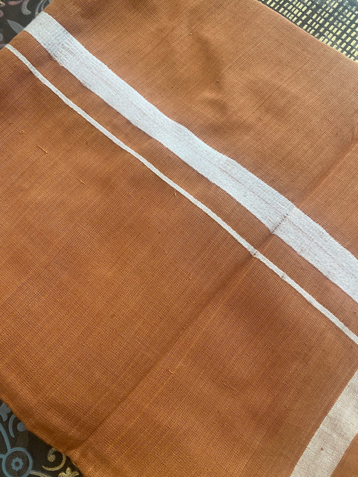 Handloom Kaavi Dhoti