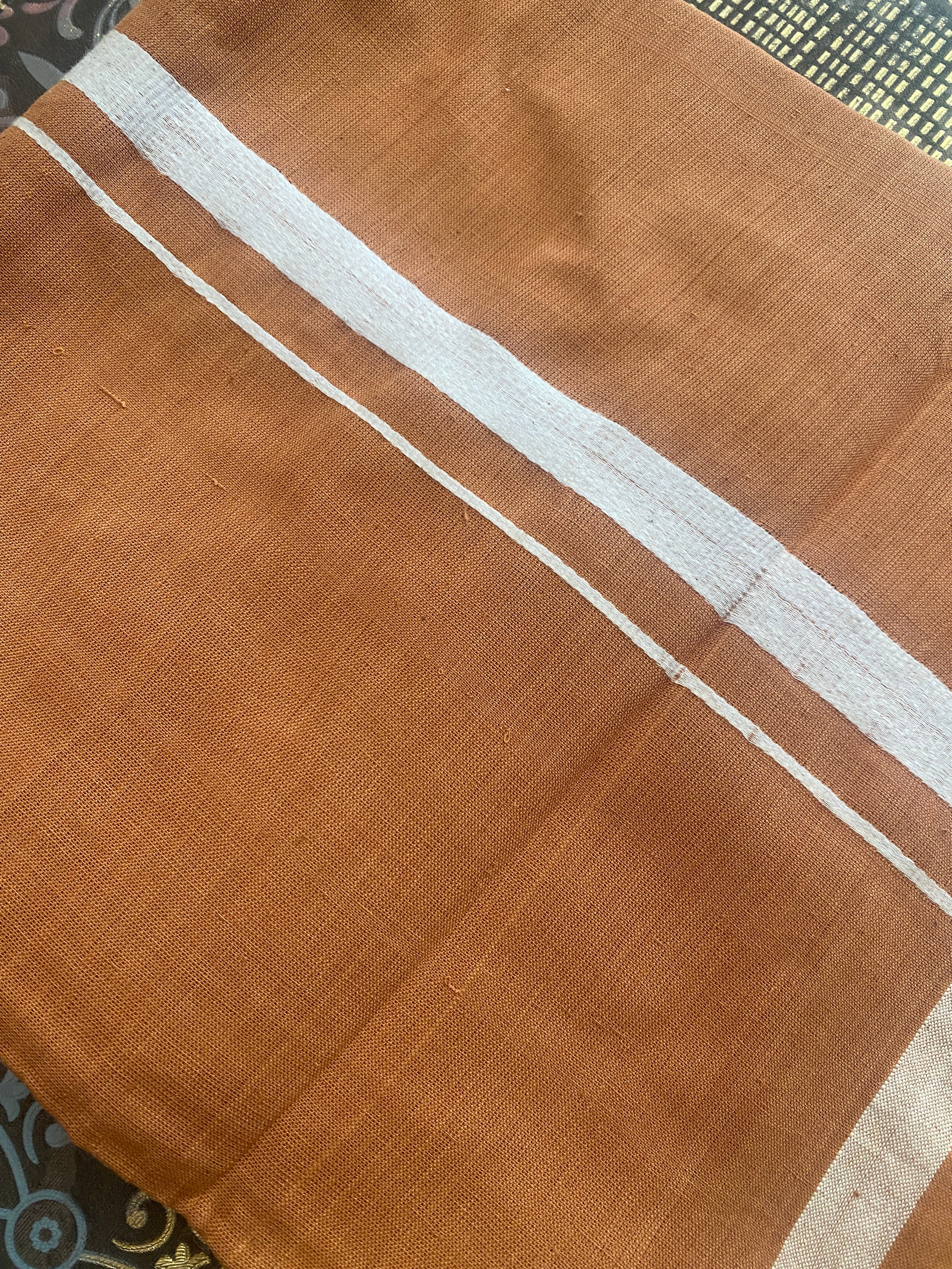 Handloom Kaavi Dhoti