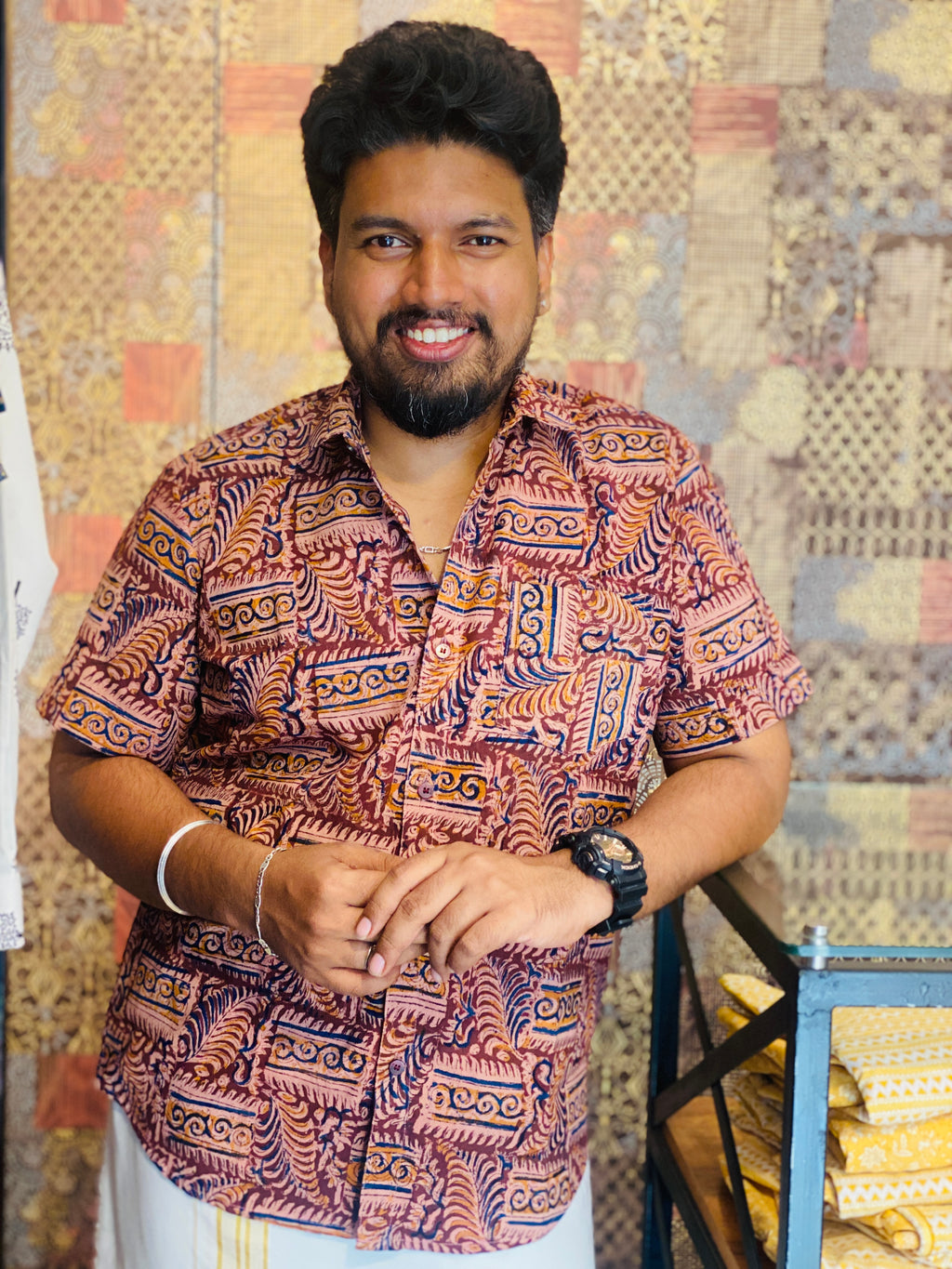Mrida - Kalamkari Premium Cotton Shirt