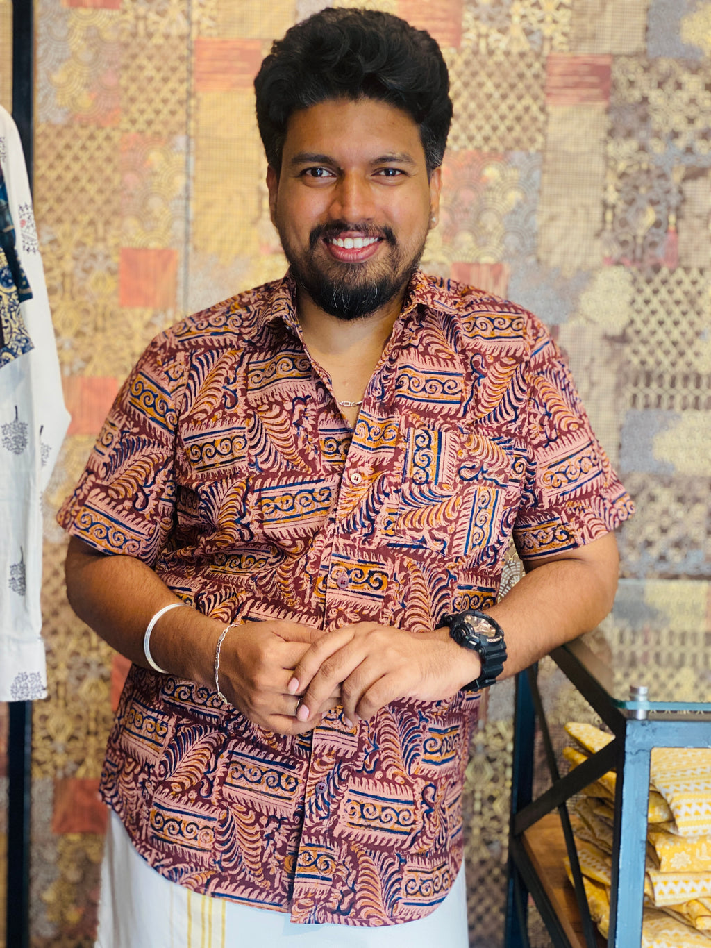 Mrida - Kalamkari Premium Cotton Shirt